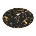 thumbnail image 2 of Kll Christmas Gold Deers1 Christmas Tree Skirt ,Party Decorations Farmhouse For Christmas Decorations Holiday Party, 2 of 8