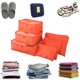 thumbnail image 4 of Bolsa de almacenamiento de equipaje de viaje Laklulu, juego de 6 piezas, maleta de almacenamiento de colcha multicolor, 4 of 5