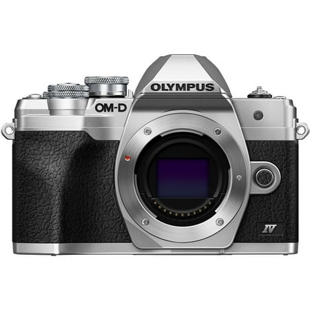 Olympus - OM-D E-M10 Mark IV 4K Video Mirrorless Camera (Body Only) - Silver