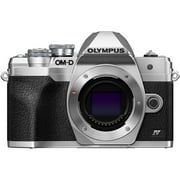 Olympus OM-D E-M10 Mark IV 20.3 Megapixel Mirrorless Camera Body Only, Silver