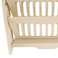 thumbnail image 2 of M Buder Librero Estantería Carrito Organizador Multiusos 6 Niveles con Ruedas para Libros y Útiles Escolares, Color Crema (72x37x10 cm / 28.3x14.6x3.9 in), 2 of 9