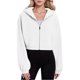 thumbnail image 5 of Ropa para mujer,Sudadera con capucha de polar para mujer, sudadera de manga larga, chaqueta informal de poliéster, ligera y cómoda para usar en casa, sopatenor, 5 of 9