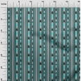 thumbnail image 2 of oneOone Organic Cotton Voile Fabric Stripe Ikat Fabric Prints By Yard 42 Inch Wide, 2 of 4