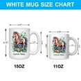 thumbnail image 5 of Cute Horse Coffee Mug – Customizable Gift for Horse Lovers, Parents, Kids, Friends – Personalized Ceramic Cup 11oz 15oz – Great for Equine Enthusiasts, 5 of 6