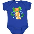 thumbnail image 3 of Inktastic Cute Orange and Green Axolotl Boys or Girls Baby Bodysuit, 3 of 5