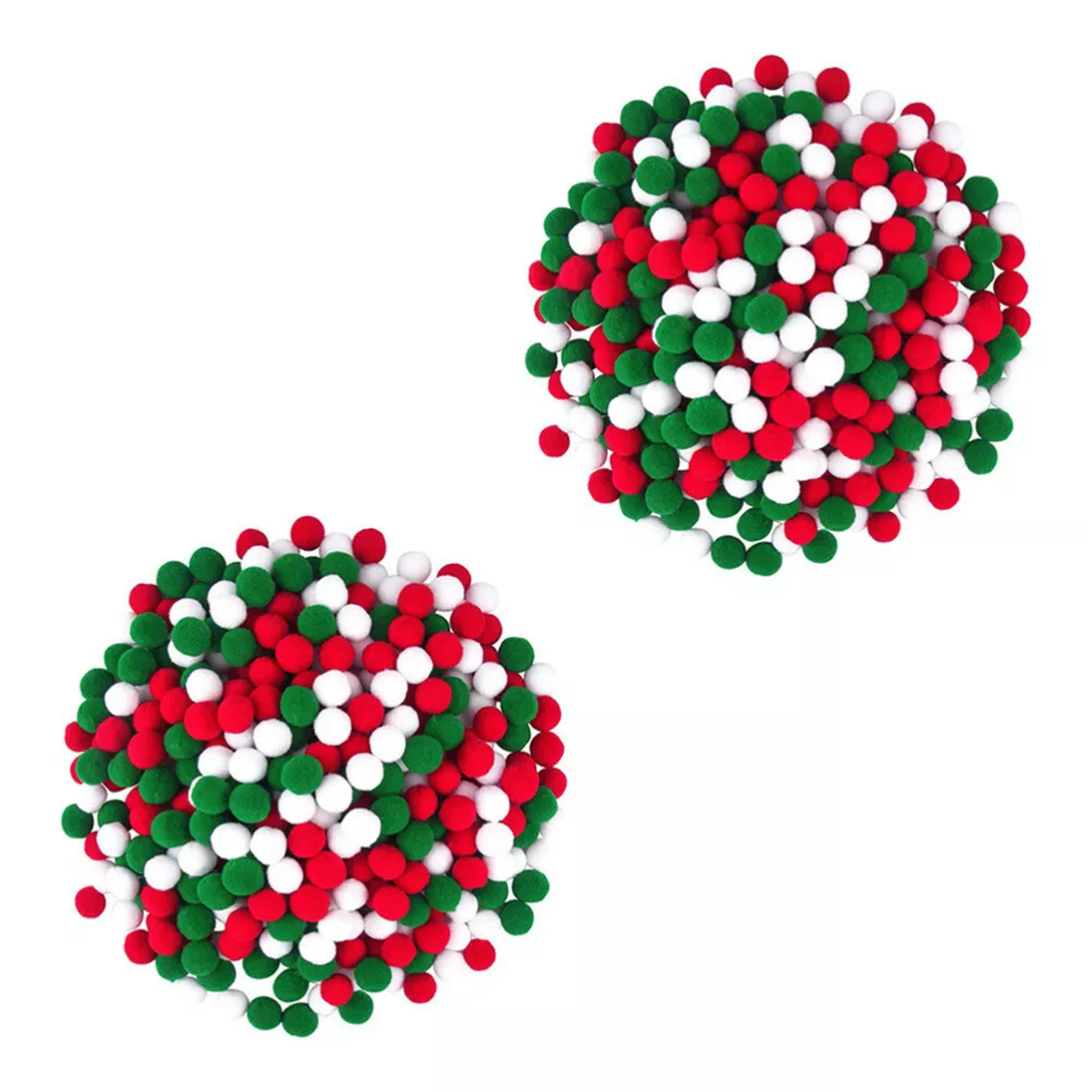 HOOUN 1000 Pcs Party DIY Props Christmas Pom Poms Xmas Tree Pompoms Balls