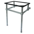 thumbnail image 1 of Kingston Brass VBH282033C Support de Robinet Console avec Piédestal en Laiton, Chrome Poli, 1 of 5