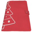 thumbnail image 2 of PKQWTM Christmas Tree Line Icon On Red Book Cover Book Protector Book Sleeve Book Pouch Book Bag 6x9 inch, 2 of 4