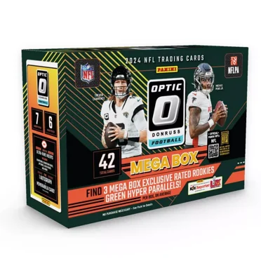 Collectible 2024 Panini Donruss Optic Football Hobby Mega Box