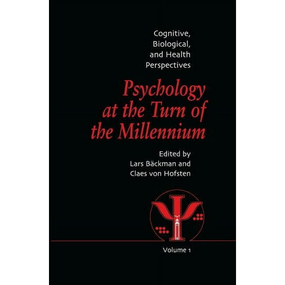 Psychology at the Turn of the Millennium, Volume 1: Cognitive, Biological and Health Perspectives, (Paperback)