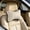 #49Beige, variant on Car Neck Pillow PU Leather Auto Headrest Cushion, Ergonomic Cervical Support Pillow for Driver Passengers, Soft Memory Foam, Reduces Neck Strain, Adjustable Straps for Most Seats