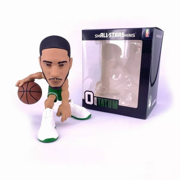 SmALL-STARS MINIs collection: Jayson Tatum NBA Basketball 6" Figurine- With Custom Art Insert