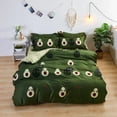 thumbnail image 2 of Juego de cama Kawaii Avocado Buddies, 2 of 10