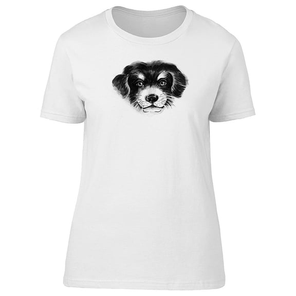 Sketch Of A Puppy Head Tee Men's -Image by Shutterstock