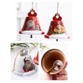 thumbnail image 5 of 6 piezas de 7,5 x 8 cm, campana de Navidad de longitud de alambre, colgante de decoración navideña, colgante de Navidad creativo, nueva muñeca de cuerda de cáñamo, anciano, colgante de campana de muñe, 5 of 5