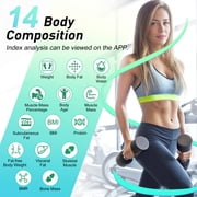 INSMART Body Weight Scale,Smart Scale for Body Weight,Digital Bathroom Scale with BMI,Bluetooth Body Fat Scale,14 Body Composition Analyzer with Fitness APP Sync,400lbs