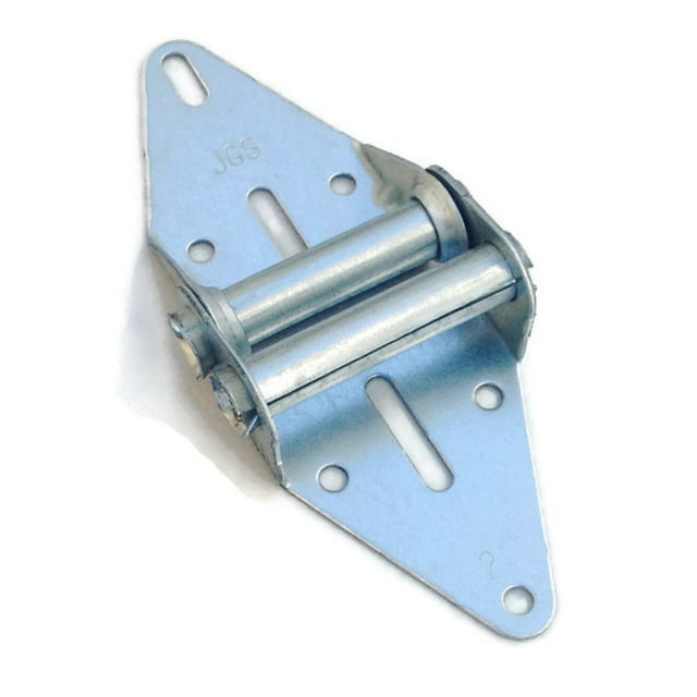 Charnière de Porte de Garage 2 - Robuste - Acier 14 Gauge avec Finition Galvanisée - Remplacement de Porte de Garage Résidentiel/commercial Léger (Petit)
