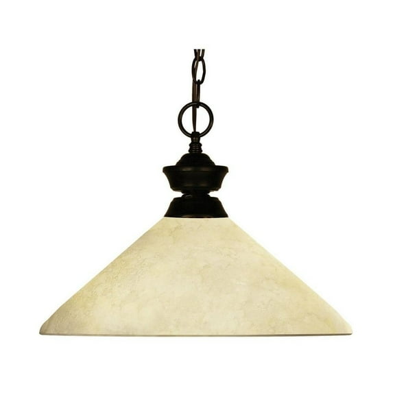 1 Light Pendant in Tiffany Style 14 inches Wide By 11 inches High Bailey Street Home 372-Bel-1176549