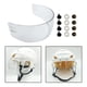 thumbnail image 5 of de escudo Antiarañazos/Antivaho Visor ajustable Certificación CE Cubierta protectora facial Visera de hockey sobre Casco de , cosas cosas DYNWAVEMX cascos de hockey, 5 of 8