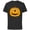 Black, variant on Disney and Pixar's Monsters, Inc. Mike-O'-Lantern - Short Sleeve Cotton T-Shirt for Adults - Customized-Black