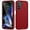Red, variant on for Samsung Galaxy A54 5G Phone Case, Hybrid Hard PC Back + Silicone EVA Shockproof Protective Dustproof Non-Slip Heavy Duty Rugged Phone Case Cover for Samsung Galaxy A54 5G, Black