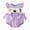 Purple, variant on zuwimk Newborn Baby Girl Halloween Clothes Pumpkin Ghost Bat Embroidery Romper Long Sleeve Overalls for Infant Girls(6-12 Months,Black)