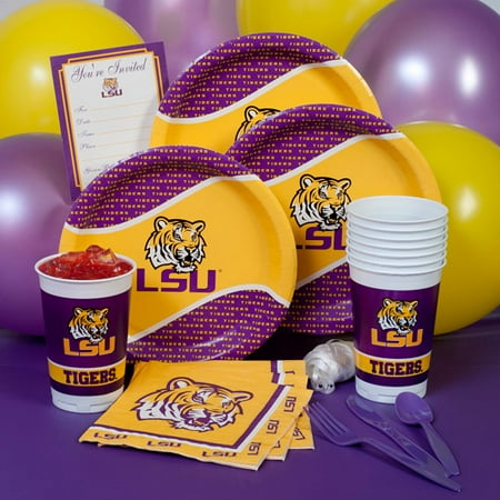 LSU Collegiate Party Pack for 8