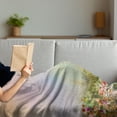 thumbnail image 3 of Flower Soft Flannel Fleece Throw Blanket, Cosmos Daisy Cornflower Wildflower Dandelion in Floral Meadow Drawing of Nature, Cozy Plush for Indoor and Outdoor Use, 50" x 60", Multicolor, by Ambesonne, 3 of 5