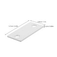 thumbnail image 2 of LOVEVER 2 Sets  Of Door Lock Plate Cover Latch Strike Plate Door Lock Cover Plates Storm Door Strike Plate Door Plate Door Hole Cover Rv Door Strike Plate, 2 of 8