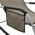 thumbnail image 5 of vidaXL Sun Loungers 2 pcs Textilene Taupe and Grey, 5 of 5