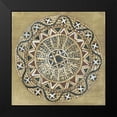 thumbnail image 2 of Zarris, Chariklia 20x20 Black Modern Framed Museum Art Print Titled - Woven Round I, 2 of 5