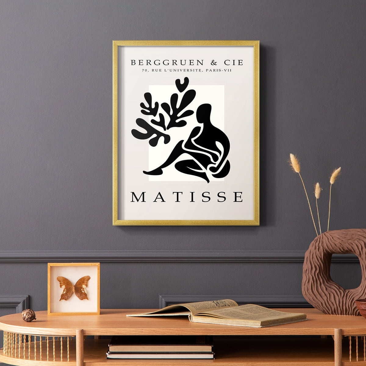 Matisse LIII Framed Print - Solid Wood