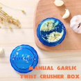 thumbnail image 3 of QJUHUNG Garlic Twist Crusher Box  Kitchen Essential for Effortless Garlic Crushing - Plastic Material ZZZ, 3 of 7