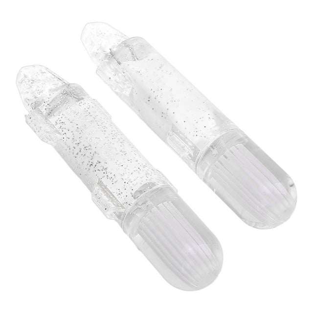 Luz De Pesca Submarina De 2 PCS, LED De Fibra óptica Portátil LED Profundos Atrayentes De La Lámpara De Pesca Herramientas