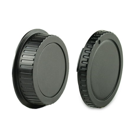 - Rear Lens Cap Cover & Body Cap Cover Kit compatible with all Canon EOS DSLR