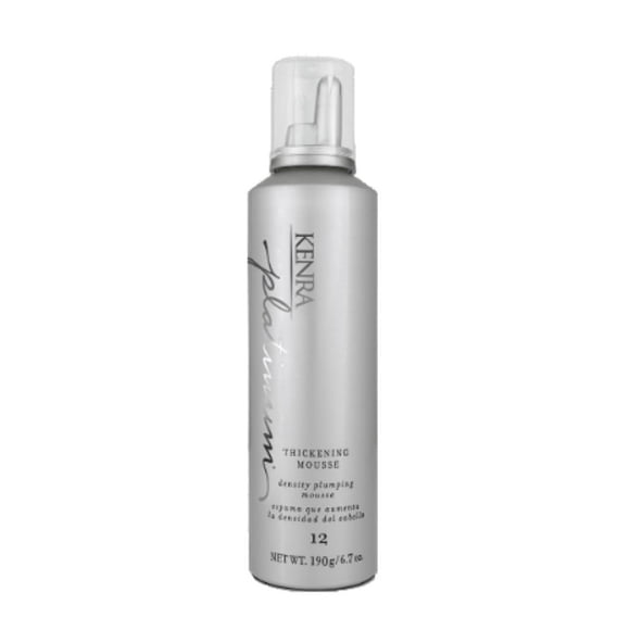 Kenra Platinum Mousse Épaississante 12 Coiffant Volumisant Tous Types de Cheveux 6.7 oz