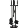 thumbnail image 1 of Dagan 1632 Ensemble d'Outils de Cheminée, Noir - 5 Pcs, 1 of 1