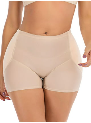 Women Plus Size Tummy Control Panties Floral Lace Body Shaper High
