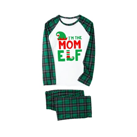 

FAVIPT Black and Friday Deals 2023 Matching Family Christmas Pajamas Santa Christmas Pajamas for Family Red Plaid Elk Santa Xmas Pjs Matching Family Sleepwear Sets Holiday Nightwear