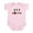 Petal Pink, variant on CafePress - I Love Bocce Infant Bodysuit - Baby Light Bodysuit, Size Newborn - 24 Months