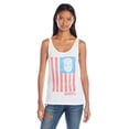 thumbnail image 4 of Marvel Comics Womens Captain America Tank Top, White, Juniors, Medium, 4 of 4