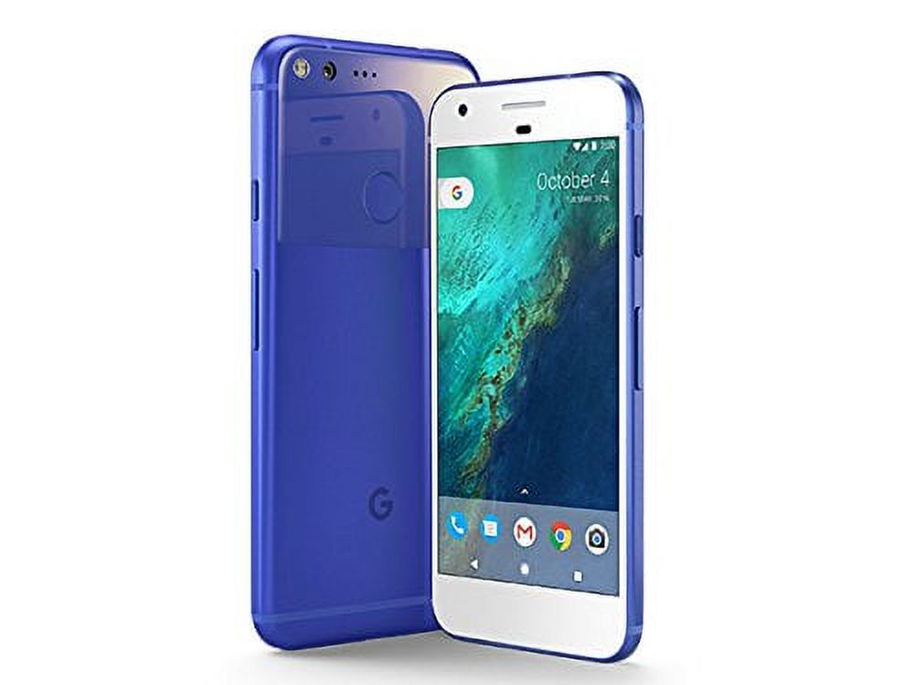 Restored Google Pixel 32GB Really Blue (Unlocked Verizon AT&T T-Mobile) Pure Android Smartphone (Refurbished) - image 2 of 2