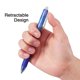 thumbnail image 5 of Paquete De 8 Bolígrafos De Gel Borrables Retráctiles, Punta Fina De 0,7 Mm, Para Hacer Desaparecer Los Errores, Agarre Cómodo Para Dibujar, Planificador De Escritura Y Útiles Escolares, Tintas De Colo, 5 of 5