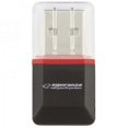 thumbnail image 1 of Esperanza Micro SD Usb 2.0 card reader Black, 1 of 1