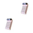 thumbnail image 2 of Calculadora simple Cateissary Papelería para estudiantes Rosa 2piezas, 2 of 6