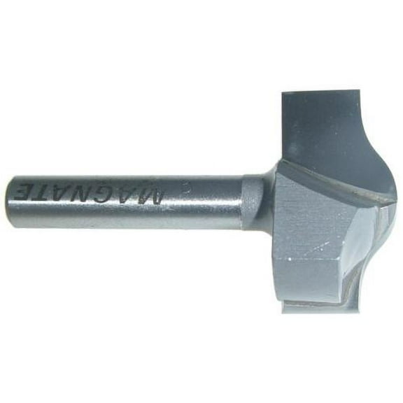 Magnate 4652 Ogee No-Drip Router Bit - 1" Cutting Diameter, 1/2" Cutting Height, 1/4" Shank Diameter, 1-1/4" Shank Length