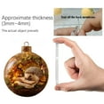 thumbnail image 4 of Adornos Navideños Planos De 8cm, Serie De Animales De Librería, Compañeros De Lectura, Decoraciones Con Diseño De Plástico Multicolor Para Árbol De Navidad Y Hogar, Erizo (1 Unidad) Rkxzt, 4 of 9