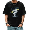thumbnail image 2 of Men's T Shirt Retro Style Pattern Shirt Summer New Trend Sweatshirt M, 2 of 4