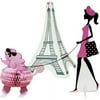 Pink Paris Centerpieces