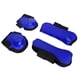 thumbnail image 2 of Protector de piernas de caballo con carcasa de PU, 1 juego de protectores de piernas de caballo, protectores de piernas de caballo, polainas de caballo compactas y livianas, 2 of 12